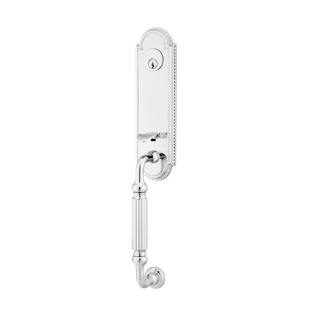 Emtek Bright Chrome Handleset, 4321TUS26LH 4321TUS26LH